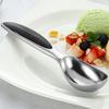 Ice Cream Scoop Zinc Alloy Ice Cream Scoop with Non-Slip Handle for Cookie Dough Gelato Sorbet Sundaes