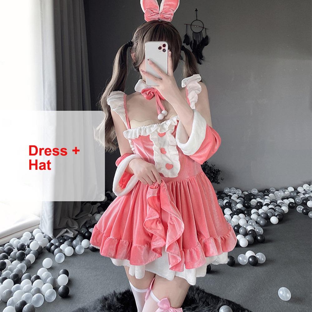 Favor Christmas Dress Costume Xmas Cosplay Outfit New Claus Dress  Holiday Party