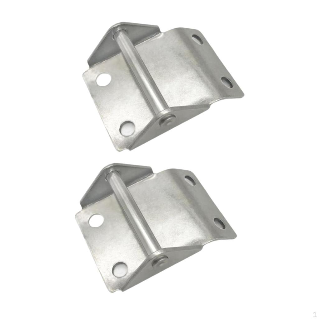 2 Pieces Side Box Hooks Pannier Tie Down Hook Sturdy Spare Parts Motorcycle Toolcase Trunk Bag DIY