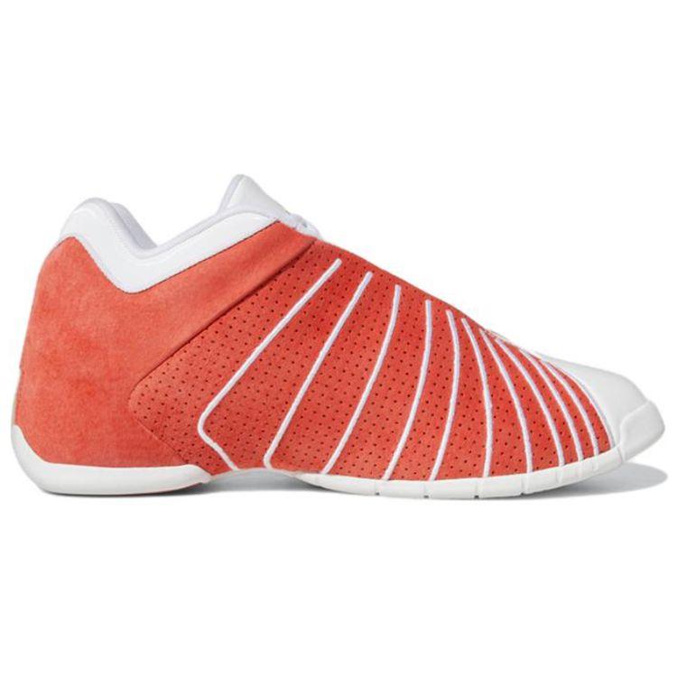 Adidas T Mac 3 Restomod Fashion Comfortable Durable Low Top Basketball Shoes Men Sneakers White Orange GY4902