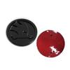 110mm Front Rear Emblem for SKODA Yeti Rapid Octavia Citigo Superb Fabia Kamiq Kodiaq Karoq Vision Badge Car Head Cover Sticker dncp95