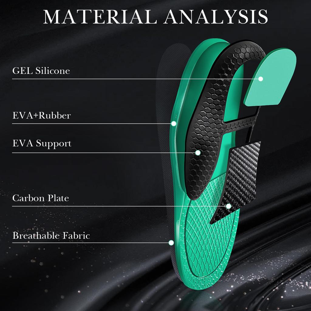 Linkidea Arch Support Shoe 2 Replacement Shoe Inserts for Adidas Daily and Provide Shock Absorption and Cushioning To Reduce Foot Pain Insoles, Pairs,