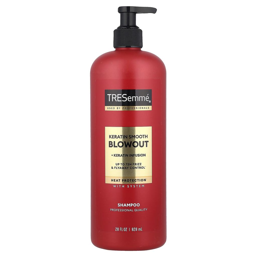 Tresemmé, Keratin Smooth Blowout Shampoo, 828Ml(28Fl Oz)