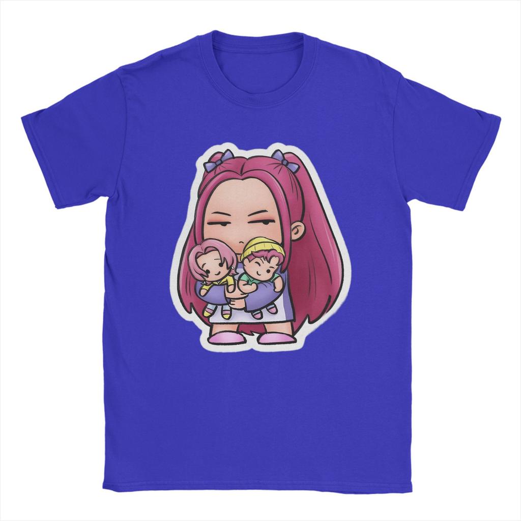 Men's Mira Fan art from K-pop Demon Hunters T Shirts  100% Cotton Tops Novelty Short Sleeve Round Collar Tees Unique T-Shirts