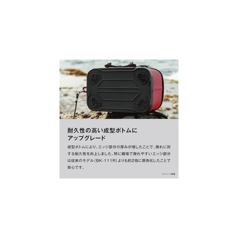 Shimano Limited Pro Bakkun Blood Red 36cm Fishing Bucket