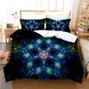 Art Visual Space 3D Digital Printing Three-Piece Quilt Cover Sheet Kit