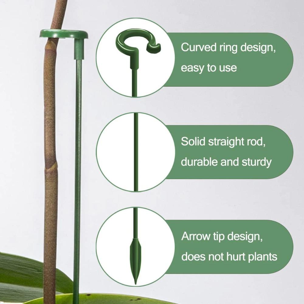 10PCS Reusable Climbing Plant Support Stakes Plastics Leaf Protection Frame For Indoor Outdoor
