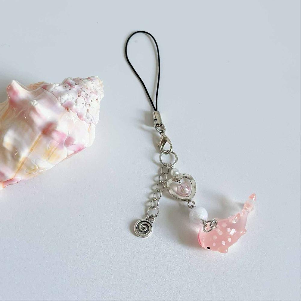 Цепочка для мобильного телефона с морской тематикой, ремешок для телефона в виде акулы, брелок для телефона, аксессуары для телефона