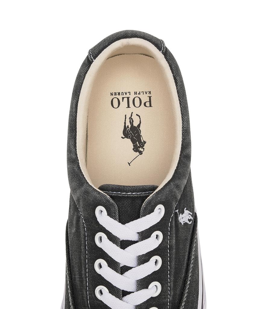 Кеды Polo Ralph Lauren из холста Kitten Wash - Черные