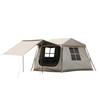 BISINNA Lodge For 2 To 4 Easy To Set Double Mansion Two Front Pole Storage Bag Cherry Blossom Viewing One-Touch Tent, Type, People, UV50+ PU2000, Up,