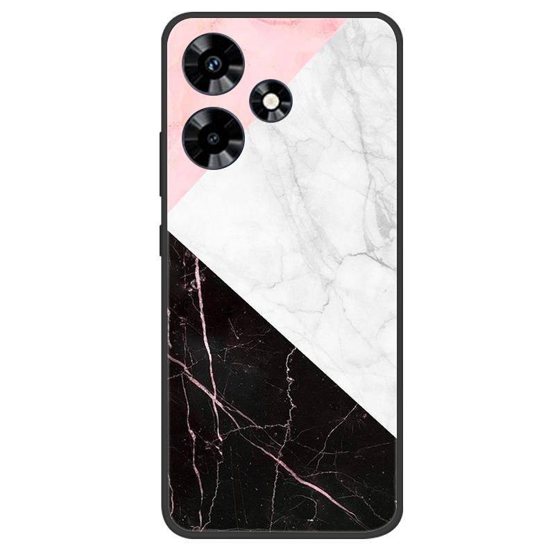 For Infinix Hot 30 Case Soft Black Silicone Bumper Butterfly Phone Cover for Infinix Hot 30 X6831 Cases Hot30 Fundas Coque