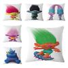 Adorable Cartoon Rabbit Design Throw Pillow Cover For Stylish Sofa Decor 45x45cm