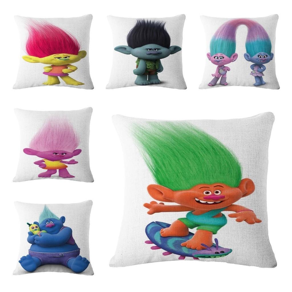 Adorable Cartoon Rabbit Design Throw Pillow Cover For Stylish Sofa Decor 45x45cm