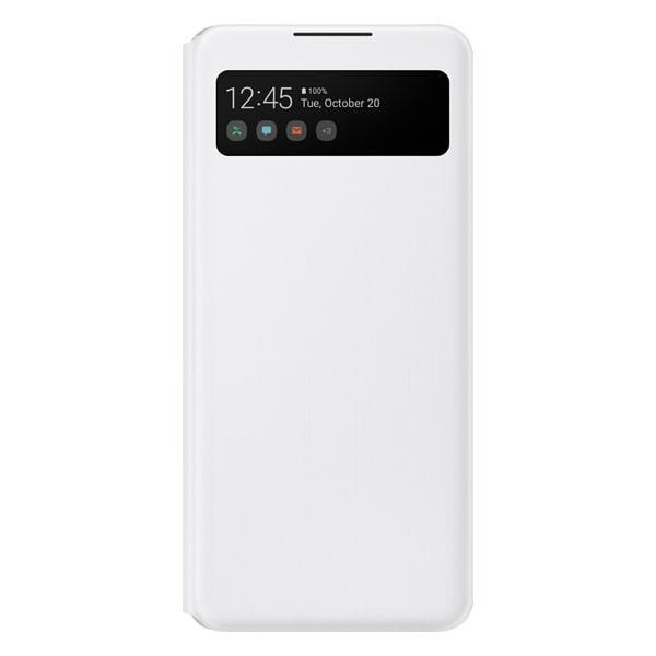 Etui do Samsung Galaxy A42 5G Samsung S View z klapką Białe