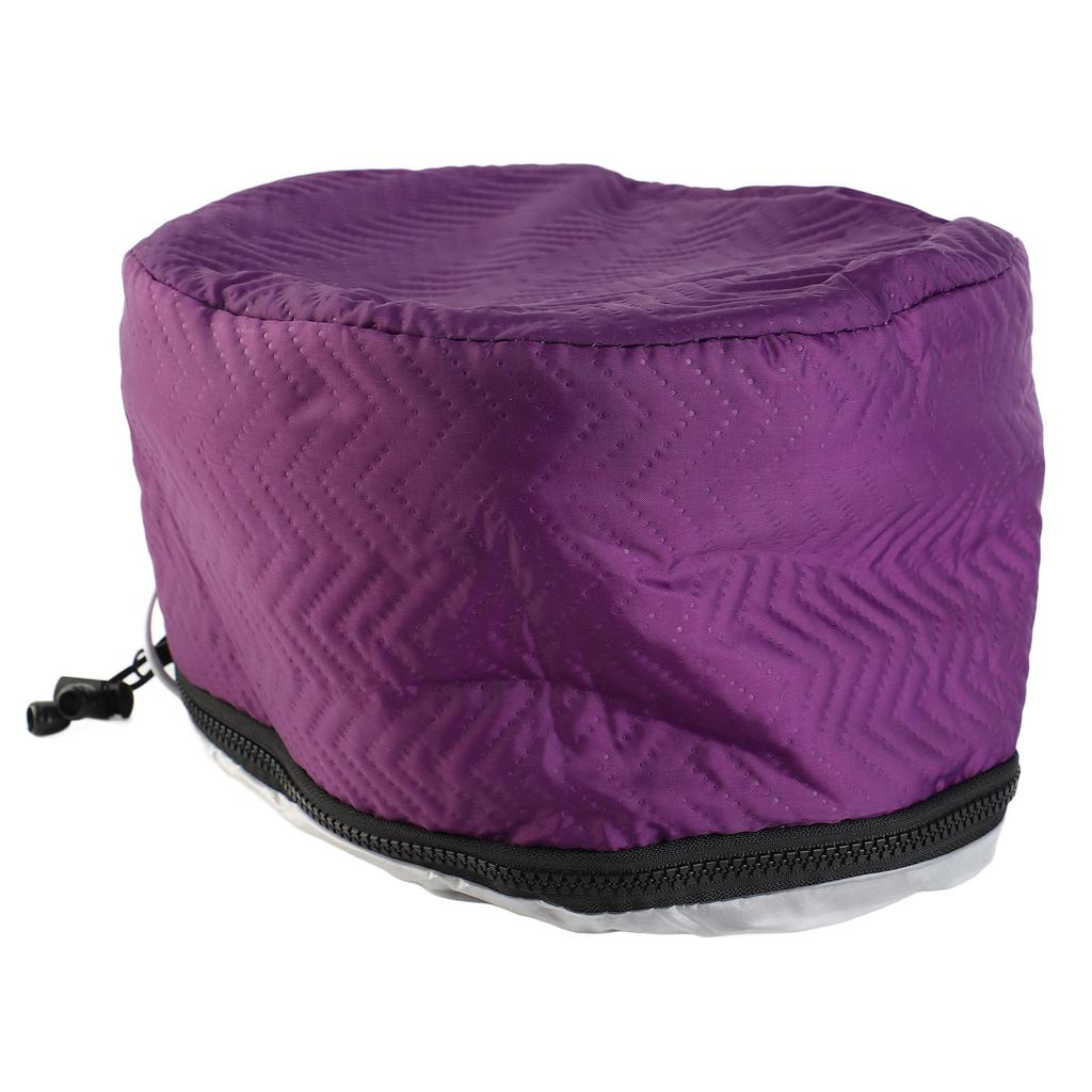 Шапка с подогревом, 2 уровня регулировки, контроллер температуры, равномерный нагрев, дизайн со шнурком, шапка для ухода за волосами