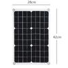 12V To 110V/220V Solar Panel System 12V Solars Panels Battery Charge Controller 4000W Solar Inverter Complete Power Generation