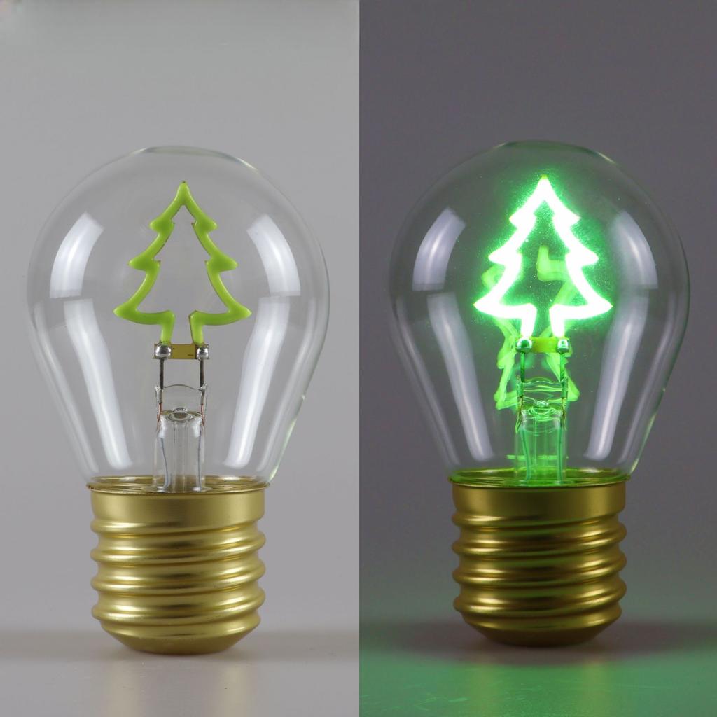 Cute Cartoon LED Bulb Night Light, Rechargeable, Colorful Decorative Portable Lamp