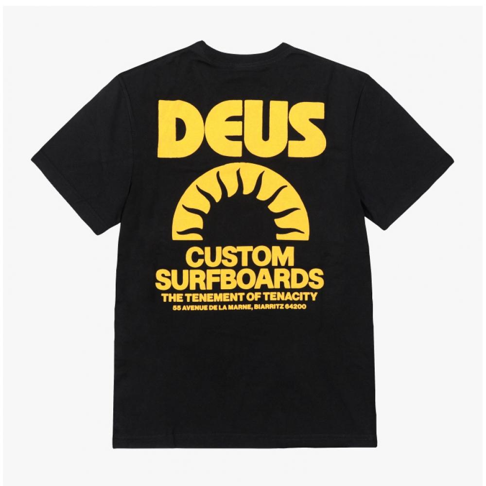 DeuS Ex Machina MelodieS Men S Short Sleeve Tee Dmp251185 Blk