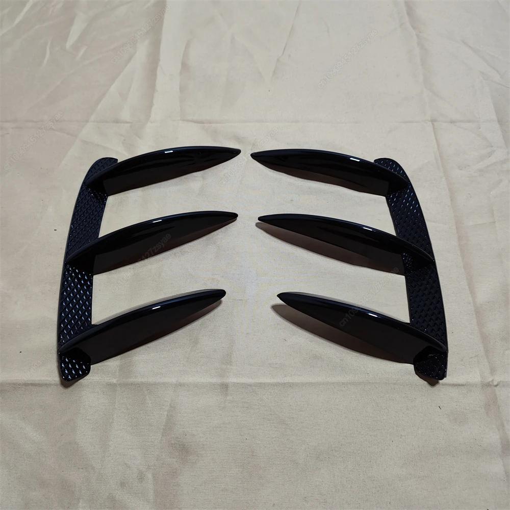 Rear Bumper Air Vent Sport Canard Splitter Spoiler Flap Cover For Mercedes Benz W176 A200 A250 A260 A45 AMG 2013-2018 Hatchback