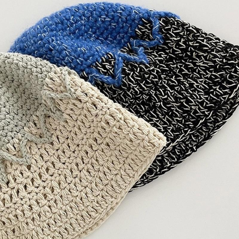 Элегантная шляпа-панама «Волны» ручной вязки, дышащая шляпа крючком, праздничный декор, шляпа для отпуска, стиль «вестерн клош»