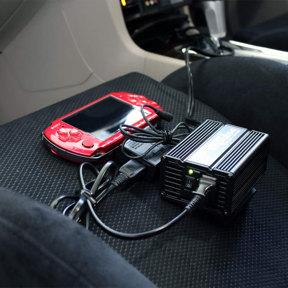 Meltec Car Single Outlet IP-150 Inverter, DC12V, 120W,