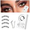Reusable Magnetic Eyelashes with Applicator No Glue Needed DIY Lash Extensions