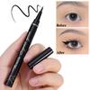 2Pcs Waterproof Black Eyeliner Long Lasting Non-smudge Quick Drying Smooth Liquid Eyeliner Pen Cosmetic Eyes Makeup