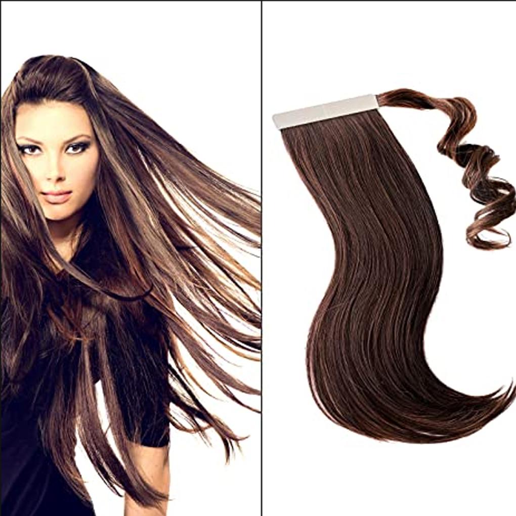 12 штук Ленты для наращивания волос Тканевые ленты Водорастворимая липкость Товары для дома Полезный Двусторонний стикер Стайлинг