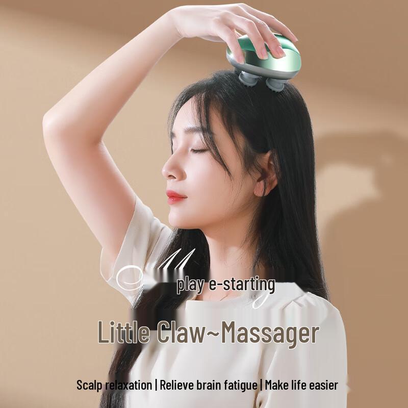 Jiupin GX-608 Smart Mini Electric Scalp Massager CN plug (adapter included)