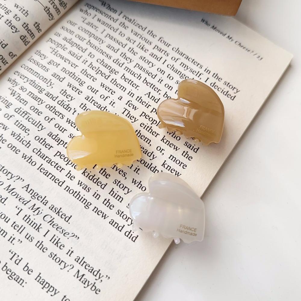 Side Clip Mini Hair Claw Y2K Hair Grab Clip Retro Acetate Hair Clips Girls