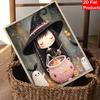 Halloween witch pearl painting art full pearl handmade diy home decorations