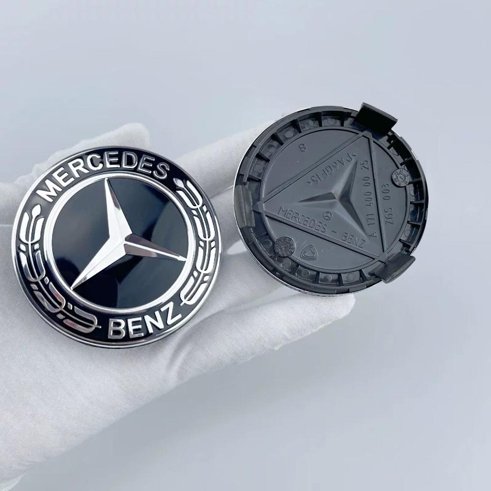 MEA4 ABS 4 ШТ. 75 ММ Колпачки Центральных Ступиц Колес Автомобиля Для Mercedes Benz AMG W203 W206 W220 W205 W211 W212 GLA GLC CLA A Эмблема Защитные Колпачки Дисков Шины