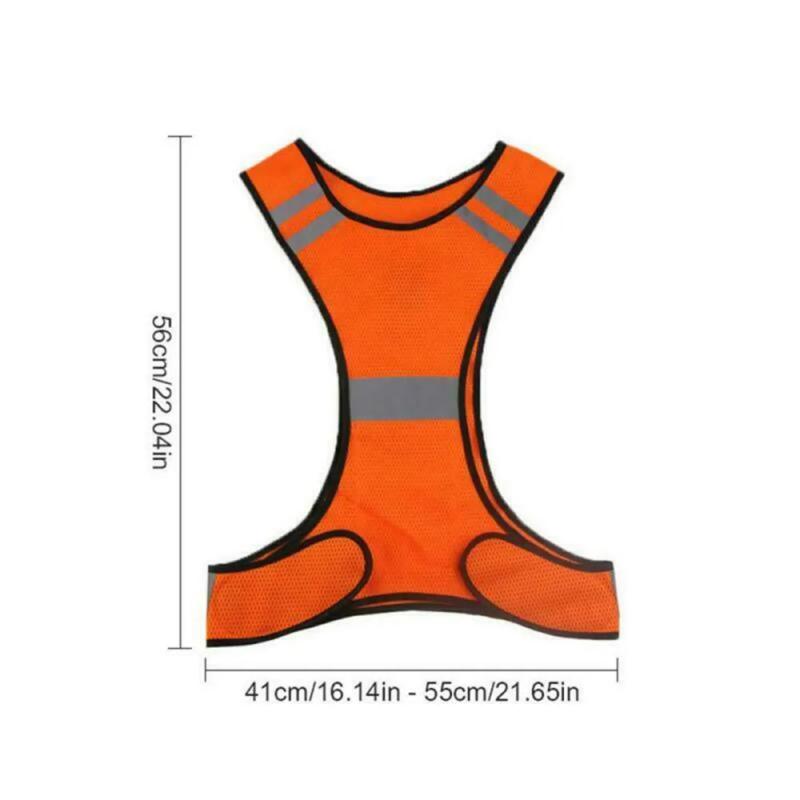 2025 год велосипедный светоотражающий жилет высокая видимость безопасный для ночной езды бег трусцой мотоциклетный спортивный жилет на открытом воздухе