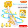 Electric Climbing Toy, Automatic Stair Climber Track Set with Music and Lights, Educational Toy for Toddlers and Kids