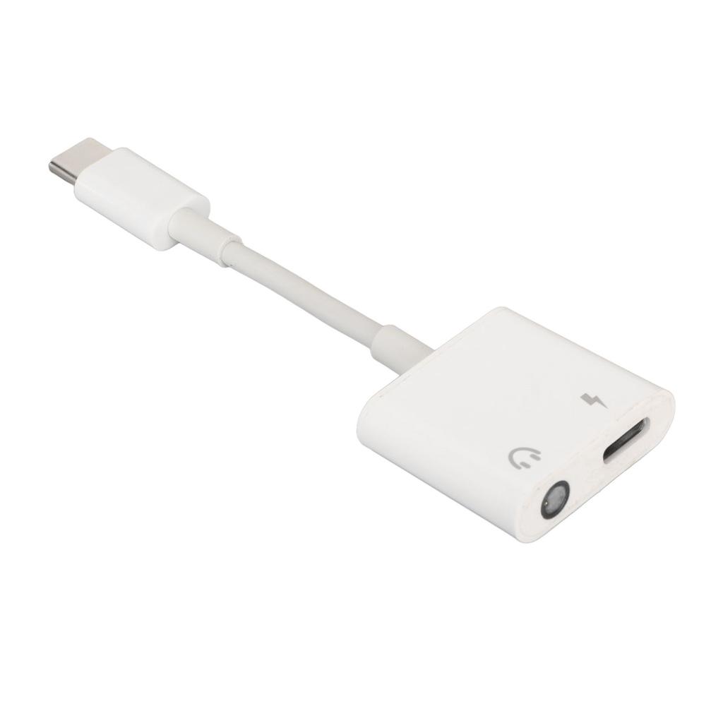 USB Type C To 3.5mm Sound Adapter 60W Fast Charge HiFi 7.1 Channel Surround Sound USB C Sound Jack