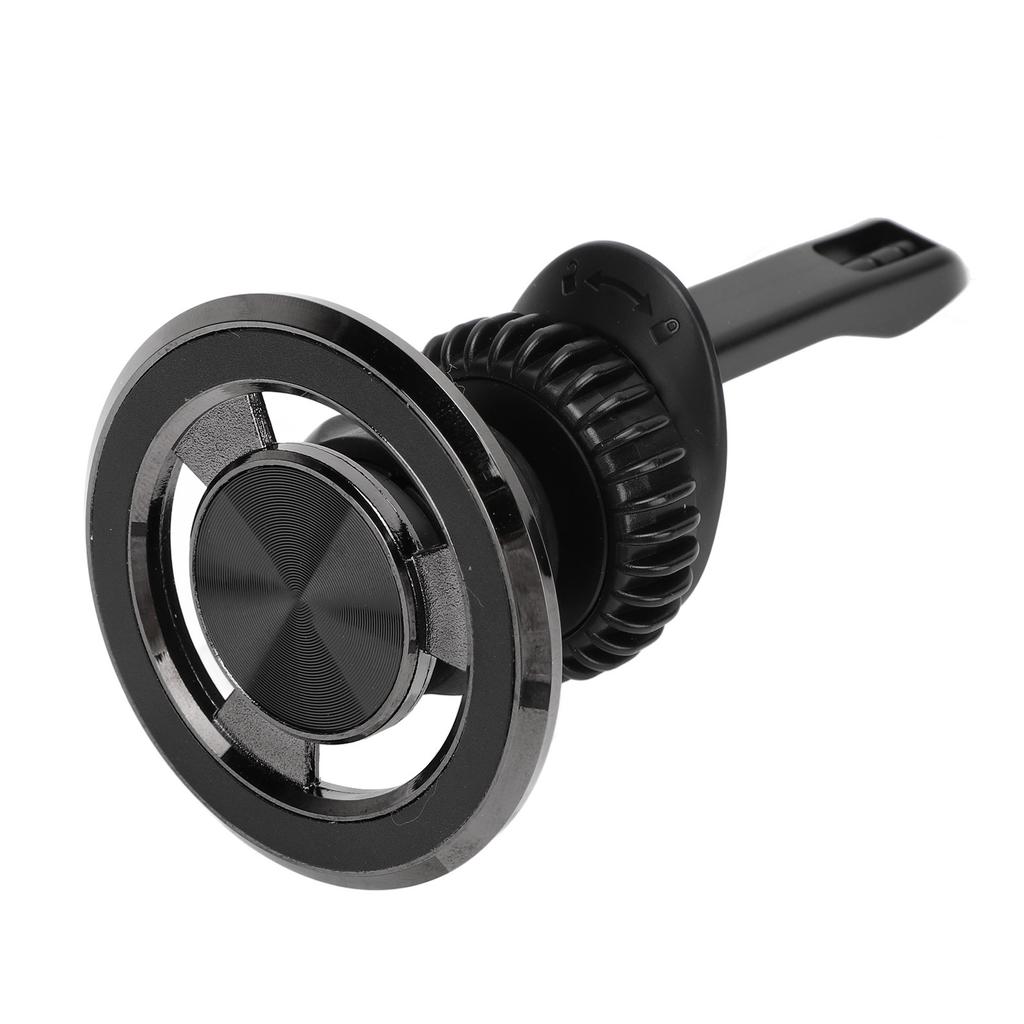 Автомобильный держатель для телефона на вентиляционное отверстие, вращение на 360 градусов, магнитная адсорбция, держатель для телефона, алюминиевый сплав, автомобильный