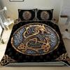 Duvet Cover Set Scandinavian Culture Bedding Set Ancient Mythology Religion Quilt Cover King Full For Kids Adults