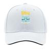 Playful Retired Freedom Quote Typogr Sandwich Baseball Cap Sun Cap Outdoor Workouts Hat