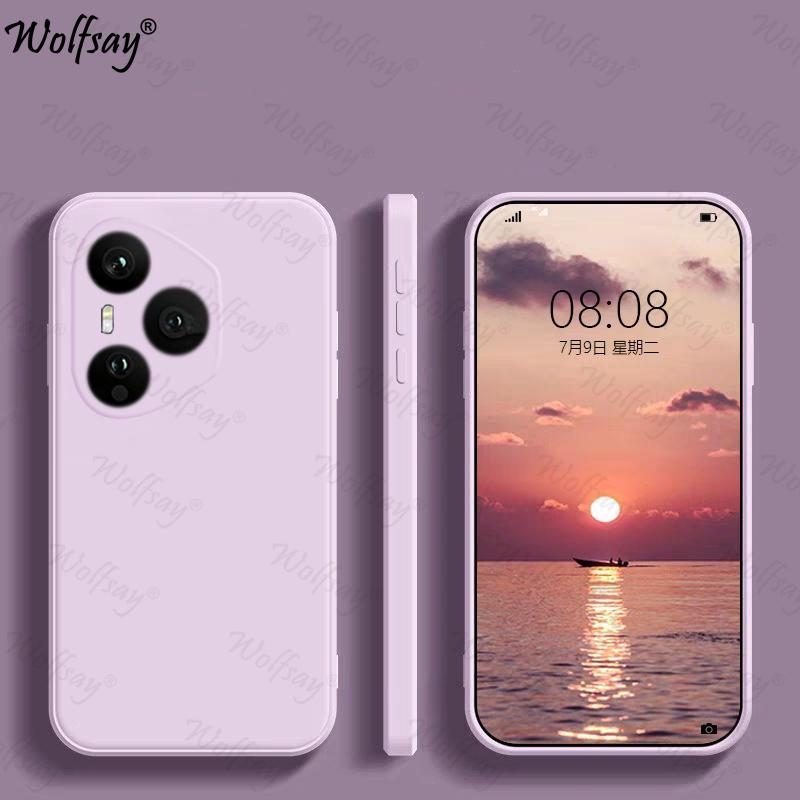 Candy Case For Honor 400 Pro Case Soft Original Liquid Silicone Back Case Honor 400 Pro Cover For Honor 400 300 Pro 300 Ultra
