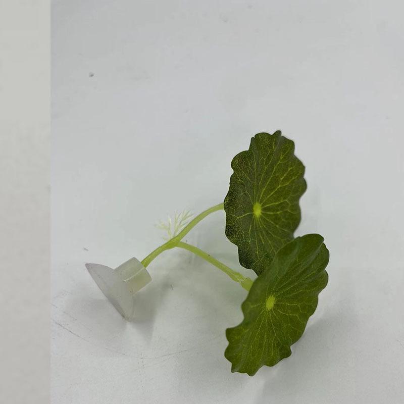 Betta Fish Tank Decoration: Artificial Aquatic Plants & Resting Leaf Simulation for Aquarium Landscape