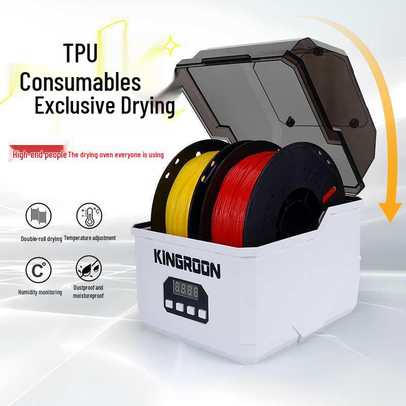 1KG TPU 3D Printing Filament, 1.75mm, Soft & Elastic for FDM Printers