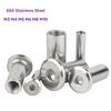 Furniture Connector Insert Joint Sleeve Nut Large Flat Hex Hexagon Socket Head Rivet M3 M4 M5 M6 M8 M10 304 Stainless Steel
