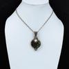 Moldavite Pendant Copper Wire Wrapped Pendant Rainbow Moonstone Pendant Handmade Real Gemstone Pendant Gift For Her Copper Wire Wrap Jewelry