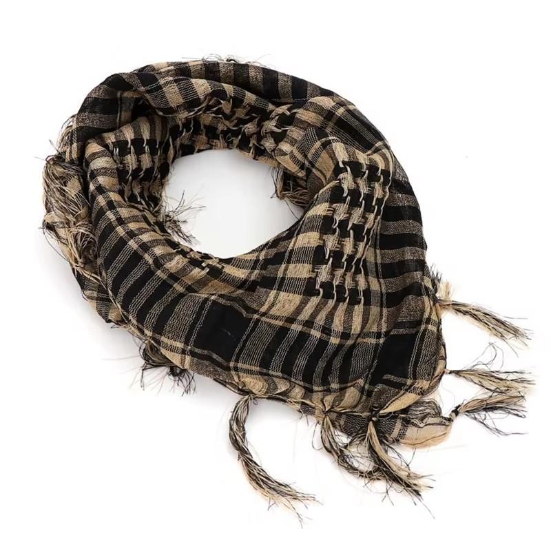 123 шт. Тактический Кеффия Шемаг Арабский Шарф Шаль Повязка на Шею Повязка на Голову Хлопок Зимние Шарфы Мужская Наружная Походная Шаль