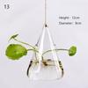 Home Planters Clear Glass Flower Plant Stand Hanging Vase Ball Terrarium Container For Garden And Home Decor