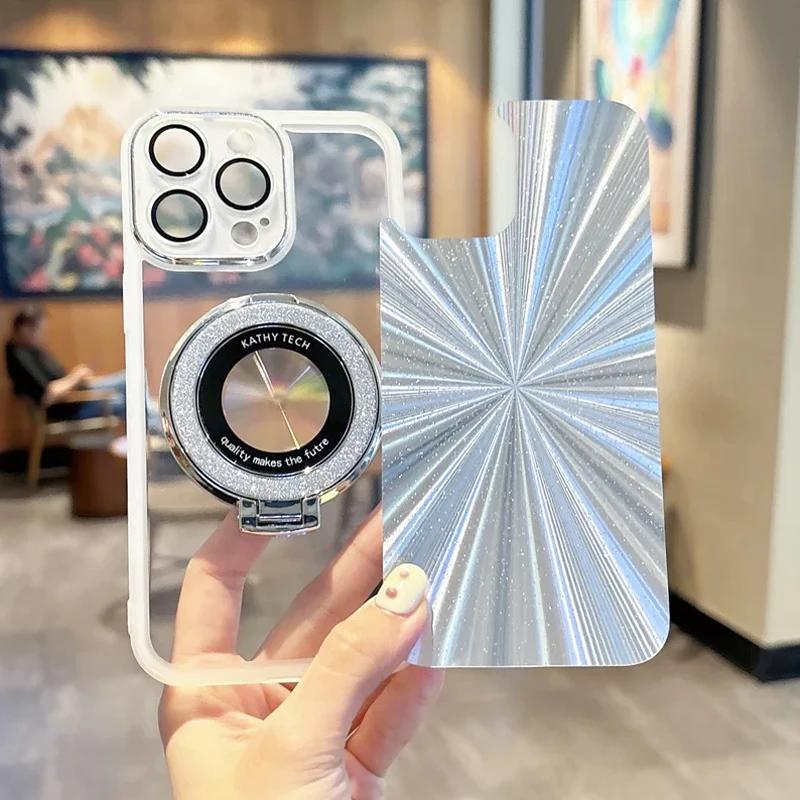 Блестящий браслет с держателем чехол для телефона Funda Xiaomi POCO F6 F5 M6 M5S M4 M3 X6 Neo X5 X4 X3 Pro GT C65 C61 4G 5G мягкий чехол