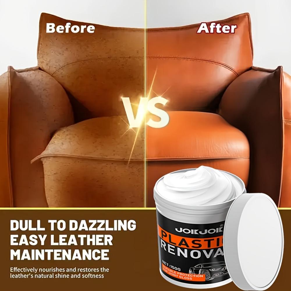 150G Upgrade Multi-functional Car Interior Renovation Paste: Suitable for polishing of car interiors, steering wheels, plastics,