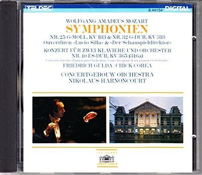 CD ФРИДРИХ ГУЛЬДА - Моцарт: Симфония № 25 и № 32 / H 844154 Teldec 1988 Германия Классика Б/У