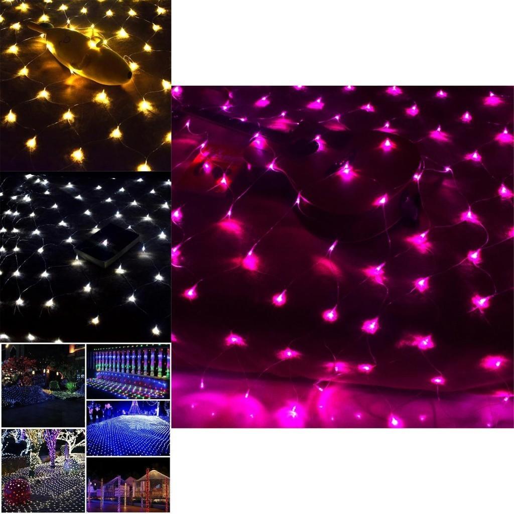 Christmas Net Mesh Fairy String Lights Xmas Party Outdoor 3m2m 200led Eu Us