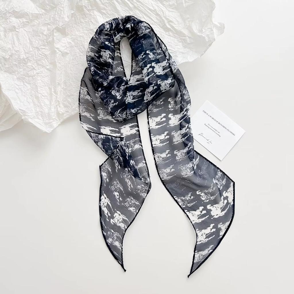 100% Nature Silk Scarf Fashion Women Scarves Shawl Hijab Bandana Kerchief Pashmina Neckerchief Foulard Female Echarpe 10*150cm